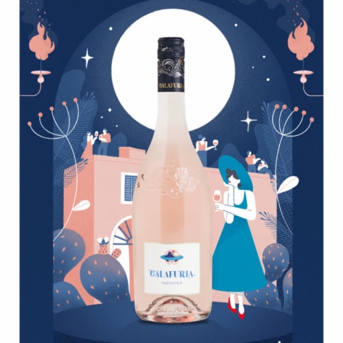 Tormaresca Calafuria Rose Salento IGT Wine Perspective: right