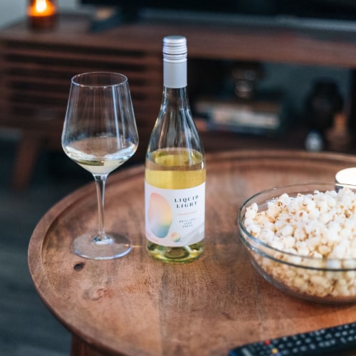 Liquid Light Chardonnay Washington White Wine Perspective: right