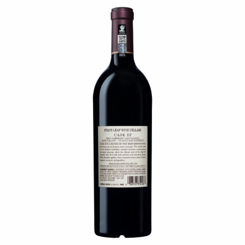 Stag's Leap Wine Cellars Cask 23 Cabernet Sauvignon California Red Wine Perspective: right