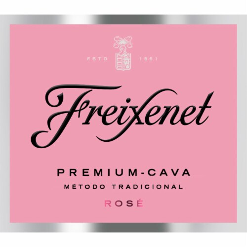 Freixenet Brut Rose Cordon Rosado Spain Sparkling Wine Perspective: right
