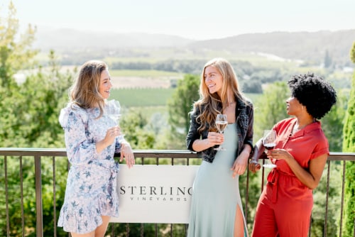 Sterling Vineyards Vintner's Collection® Pinot Grigio California White Wine Perspective: right