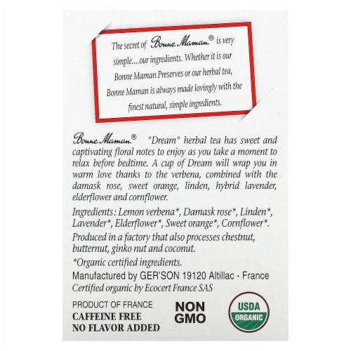 Bonne Maman® Dream Herbal Tea Perspective: right