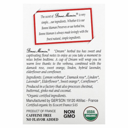 Bonne Maman® Dream Herbal Tea Perspective: right