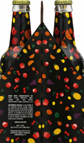 Capriccio Mini Bubbly Sangria Wine Perspective: right