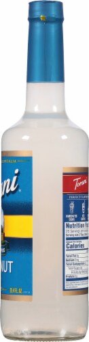 Torani Sugar Free Coconut Syrup Perspective: right