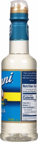 Torani Sugar Free Vanilla Syrup Perspective: right