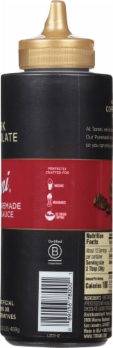 Torani® Dark Chocolate Sauce Perspective: right