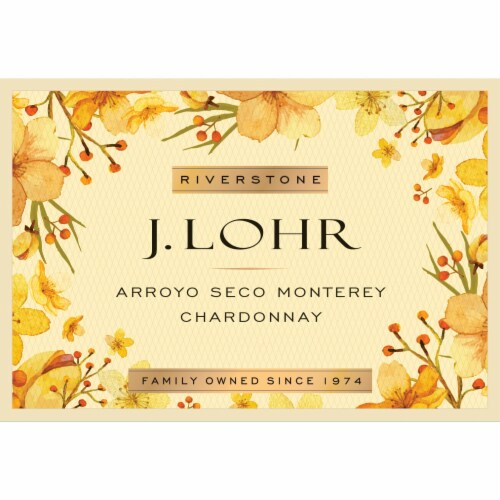 J. Lohr Estates Riverstone Chardonnay Perspective: right
