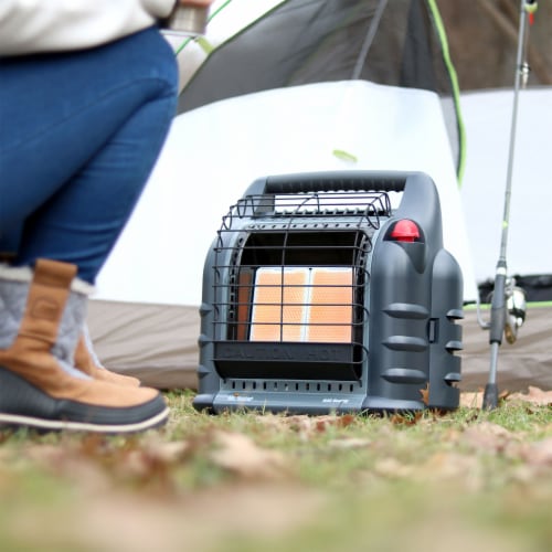 Mr. Heater MH18B 18,000 BTU 450 Sqft Big Buddy Portable Propane Gas Heater, Grey Perspective: right