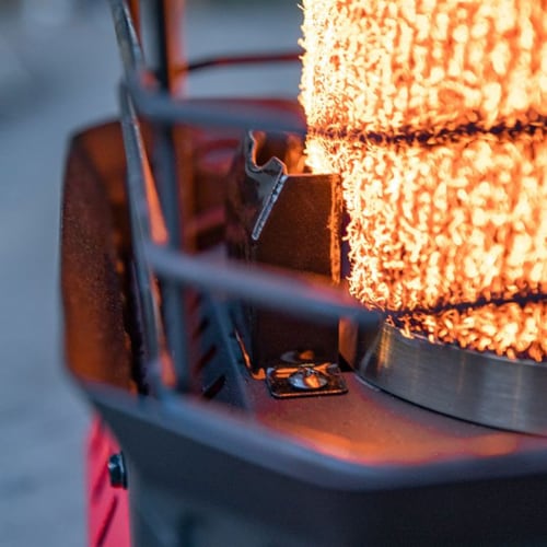 Mr. Heater 11,000 BTU Buddy FLEX Liquid Propane Portable Radiant Space Heater Perspective: right