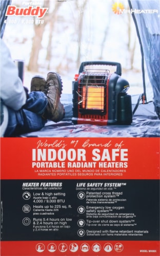 Mr. Heater® Portable Buddy® Outdoor Camping Propane Gas Heater Perspective: right