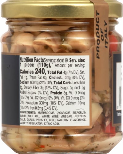 Racconto Sliced Mushrooms Perspective: right