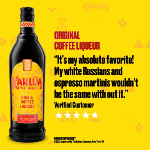 Kahlua The Original Coffee Liqueur Perspective: right