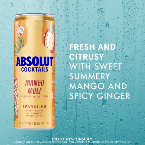 Absolut Mango Mule Sparkling Perspective: right