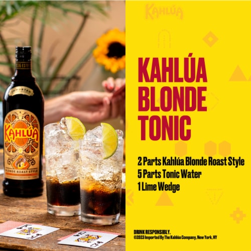 Kahlua Blonde Roast Style Coffee Liqueur Perspective: right