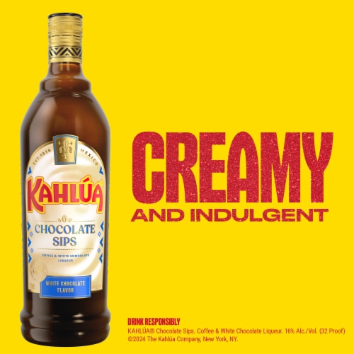 Kahlua Chocolate Sips Coffee Liqueur Perspective: right