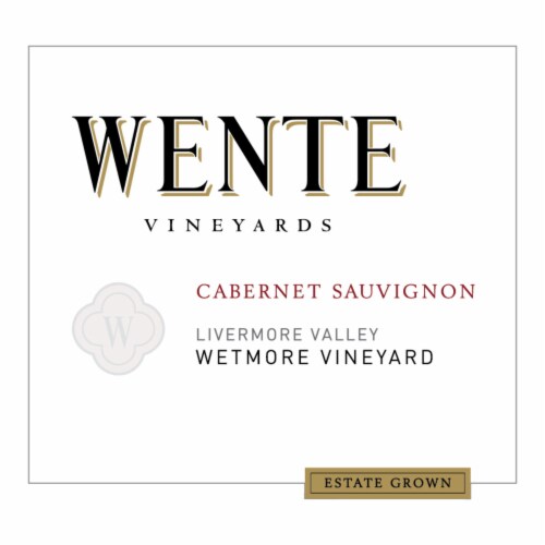 Wente Vineyards Charles Wetmore Cabernet Sauvignon California Red Wine Perspective: right