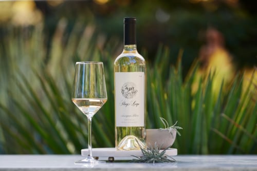 Stag's Leap Winery Sauvignon Blanc White Wine Perspective: right