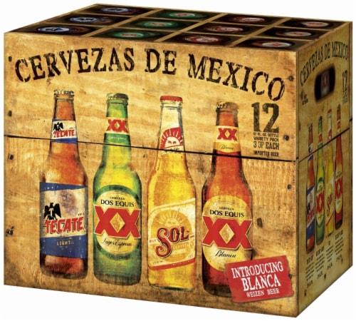Cervezas De Mexico Beer Variety Pack Perspective: right