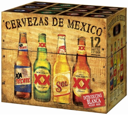 Cervezas De Mexico Beer Variety Pack Perspective: right