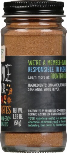 Frontier® Five Spice Powder Salt-Free Blend Perspective: right