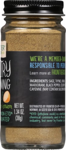 Frontier Co-op® Poultry Seasoning Salt-Free Blend Perspective: right