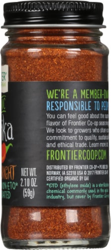 Frontier Organic Ground Paprika Perspective: right