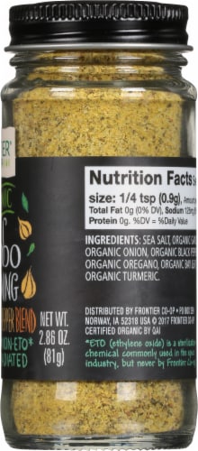 Frontier Organic Adobo Seasoning Perspective: right