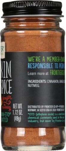 Frontier® Pumpkin Pie Spice Perspective: right