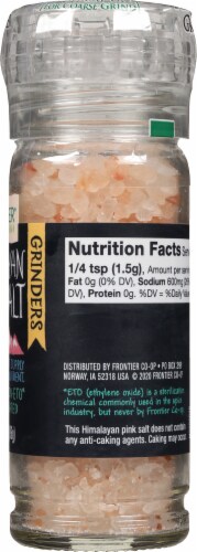 Frontier Natural Products® HImalayan Pink Salt Grinder Perspective: right