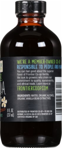 Frontier Organic Vanilla Extract Perspective: right