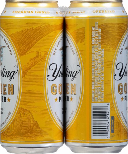 Yuengling® Golden Pilsner Beer Single Can Perspective: right
