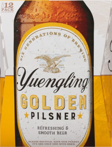 Yuengling Golden Pilsner Beer Perspective: right