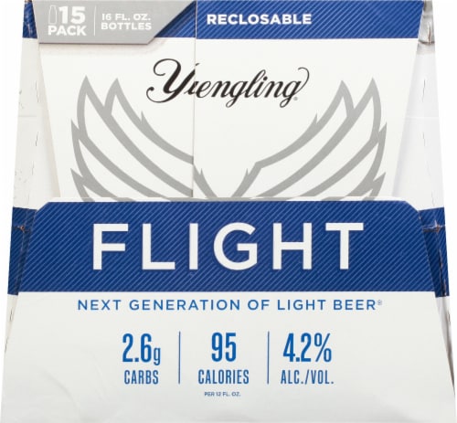 Yuengling Flight Reclosable Beer Bottles Perspective: right