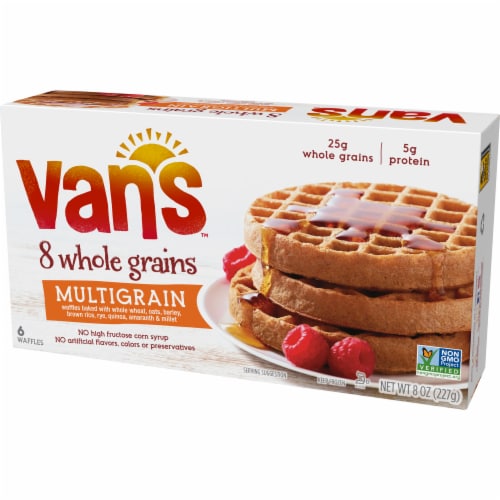 Van's 8 Whole Grains Multigrain Waffles 