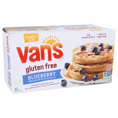 van's gluten free blueberry waffles