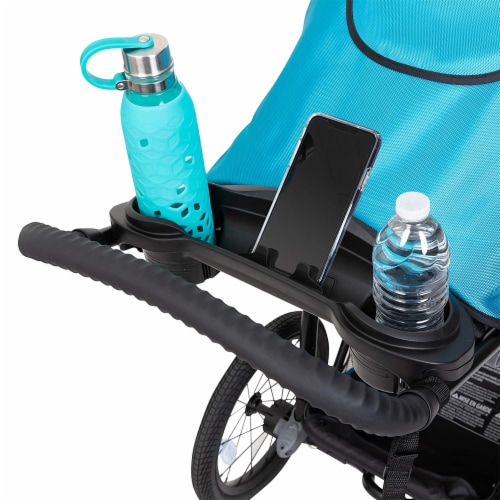 Baby Trend Expedition Race Tec Jogger Toddler Baby Foldable Stroller, Marine Perspective: right