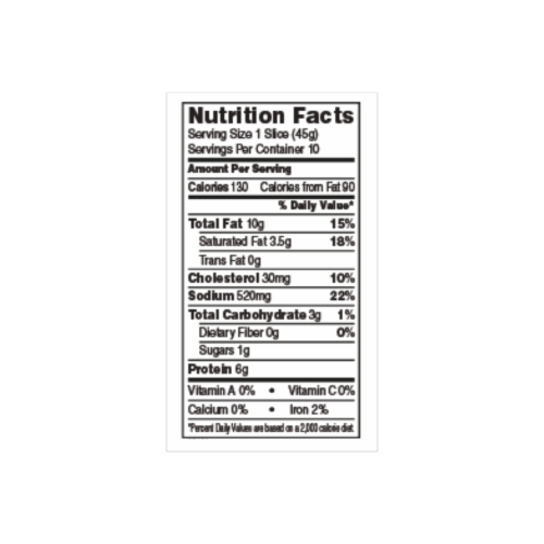 Fischer's Original Sliced Bologna Lunchmeat Perspective: right