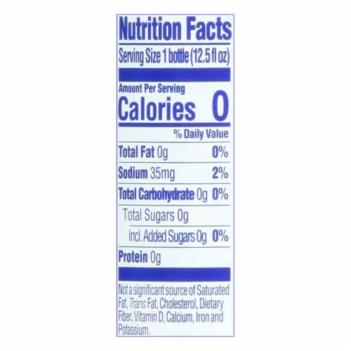 Mineragua Sparkling Water 12 - 12.5 fl oz Bottles Perspective: right