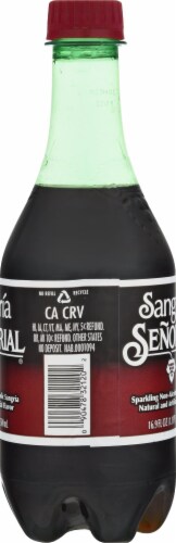 Senorial Sangria Non-Alcoholic Sparkling Soda Perspective: right