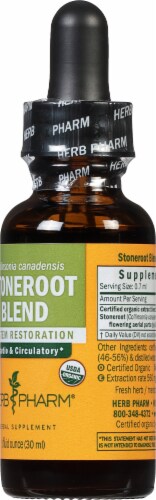 Herb Pharm Stoneroot Blend Herbal Supplement Perspective: right