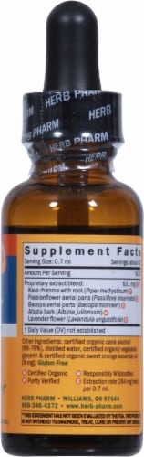 Herb Pharm Orange Anxiety Soother Dietary Supplement Perspective: right