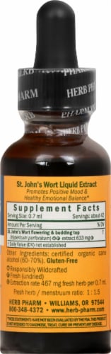 Herb Pharm® St. John's Wort Perspective: right