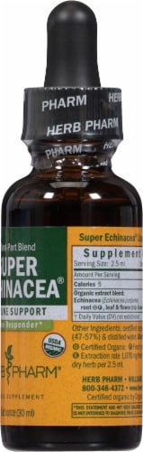 Herb Pharm® Super Echinacea® Immune Support Herbal Supplement Perspective: right