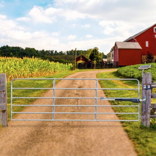 Mighty Mule MM271 Single Swing Security Automatic Gate Opener DIY Kit