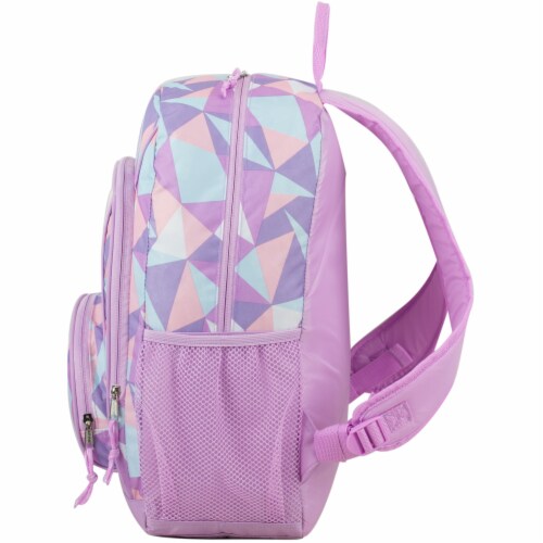 Fuel Crystal Clear Triple Decker Backpack - Peach/White Perspective: right