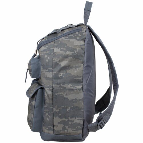 Fuel Wide Mouth Cargo Backpack - Static Camo Perspective: right