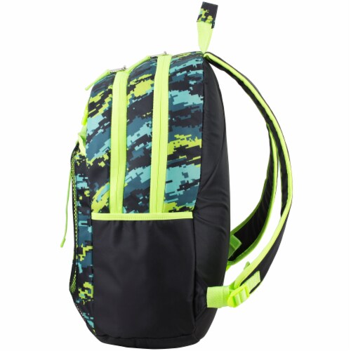 Fuel Deluxe Lunch Bag & Backpack Combo - Static Camo Perspective: right