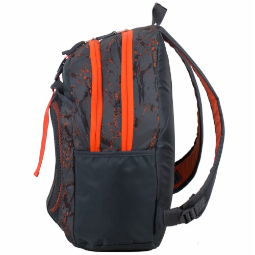 Fuel Deluxe Backpack/Lunch Bag Combo - Black/Orange Perspective: right