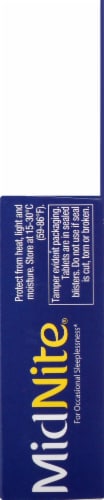 MidNite Sleep Aid Cherry Flavor Chewable Tablets Perspective: right